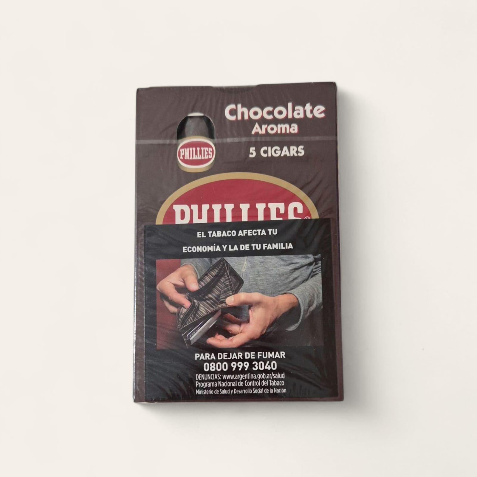 Phillies Blunt Choco x un. (Cajita x 5 cigarros)